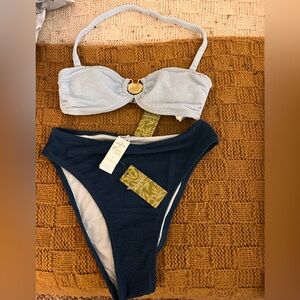 x JoJo Sunstone Charm Bikini Top & Cheeky
Bottoms Set